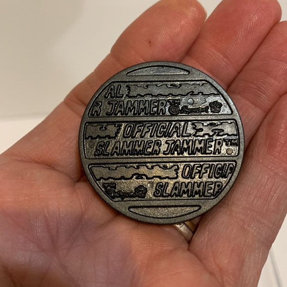 OFFICIAL SLAMMER JAMMER CAP-VAC metallic aqua blue - Picture 3 of 6